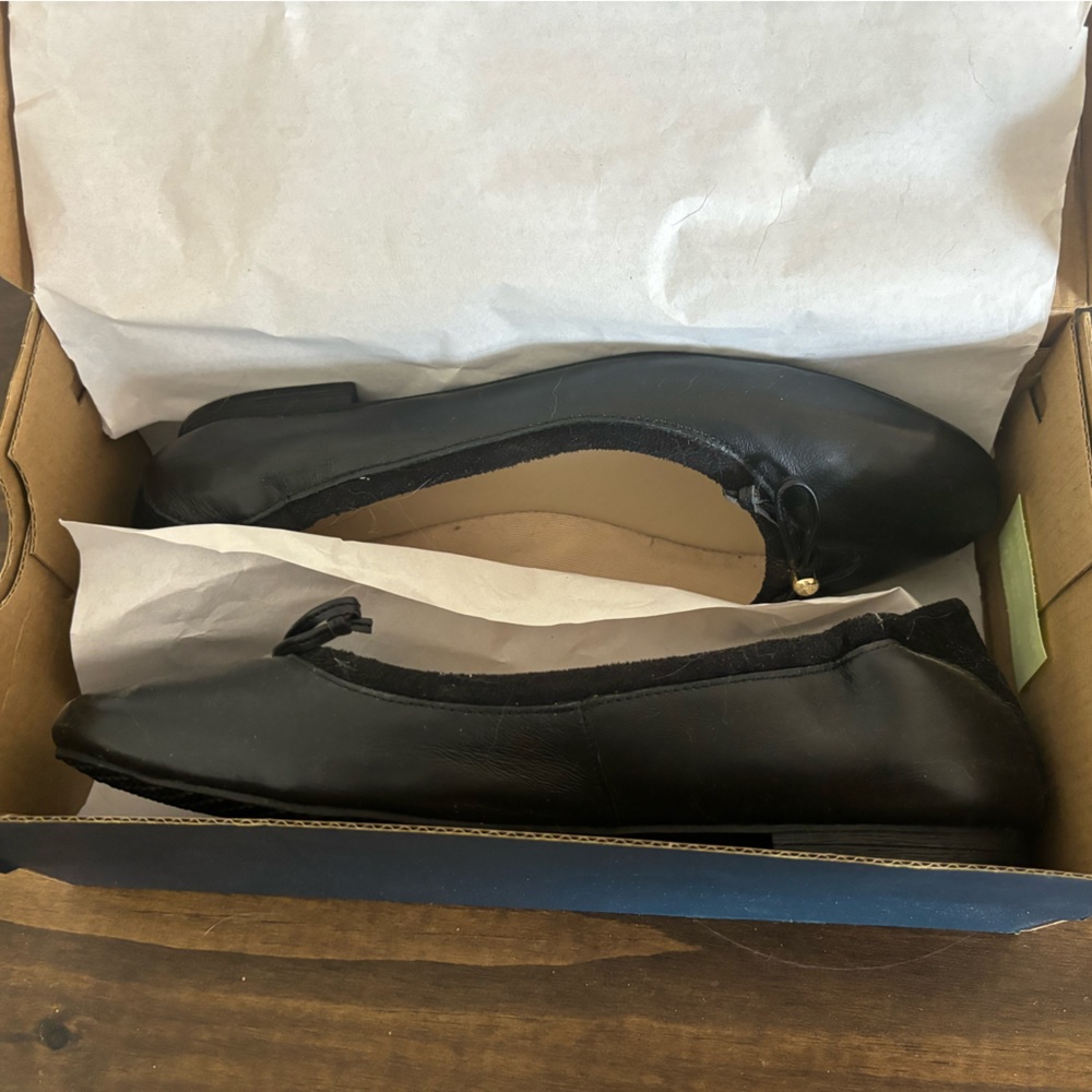 NIB Cole Haan Keira Ballet Flats 8 black